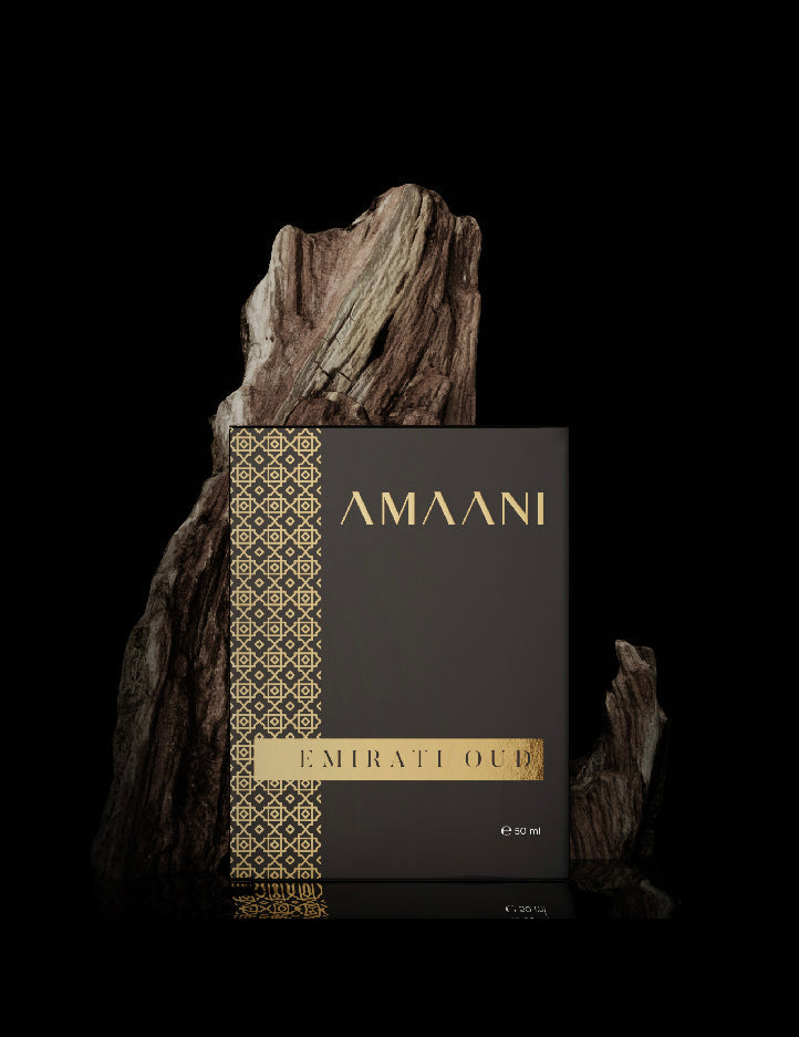 Emirati Oud by Amaani, a 50ml amber and woody oud fragrance