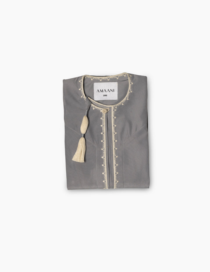 Amaani Fossil Omani Kids premium kids thobe by Amaani, South Africa
