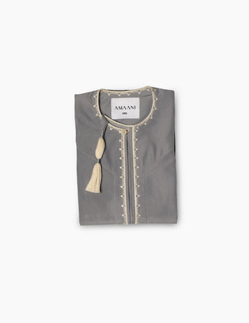 Amaani Fossil Omani Kids premium kids thobe by Amaani, South Africa